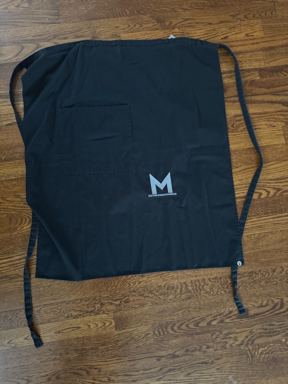 Mortons Steakhouse Apron Unisex Black Collectible Father’s Day BBQ Grill